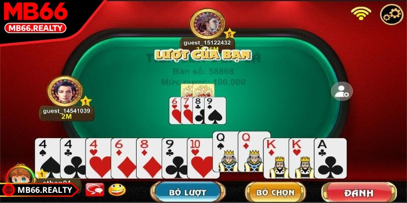 Luật chơi tiến lên 3 miền khác nhau MB66 chuẩn nhất hiện nay Mẹo tăng khả năng chiến thắng khi tham gia